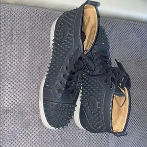 High top christian Louboutin sneakers
